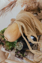 Load image into Gallery viewer, Organic cotton groceries bag - Hand dyed with plants extracts
