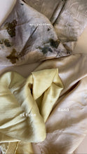 Load image into Gallery viewer, Naturally dyed charmeuse silk scarf
