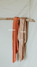 Load image into Gallery viewer, Naturally dyed charmeuse silk scarf
