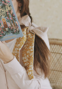 Organic Naturally Dyed Two Sides Hair Scarf - Liberty of London