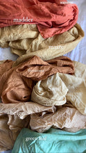 Load image into Gallery viewer, Naturally Dyed 100% Silk Scarves Neutral Earthy tones
