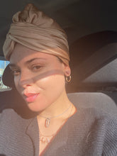 Load image into Gallery viewer, Naturally dyed charmeuse silk scarf
