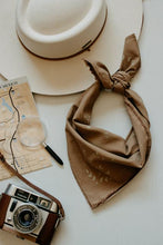 Load image into Gallery viewer, Plant dyed organic cotton Paisano Bandana
