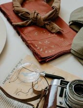 Load image into Gallery viewer, Plant dyed organic cotton Paisano Bandana
