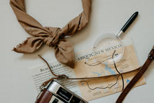 Load image into Gallery viewer, Plant dyed organic cotton Paisano Bandana
