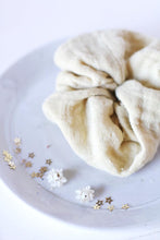 Load image into Gallery viewer, Eco Dyed Plastic free Scrunchies - Naturally dyed Cotton Scrunchy
