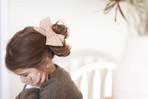 Naturally Dyed Hair Bows: The Margot