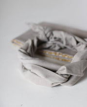 Load image into Gallery viewer, Organic Cotton Headwrap - Neutral turbans hair scarf
