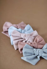 Load image into Gallery viewer, Naturally Dyed Hair Bows: The Margot
