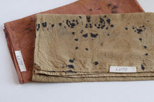 Load image into Gallery viewer, Eco Printed Organic cotton Bandana - hand dyed with natural dyes
