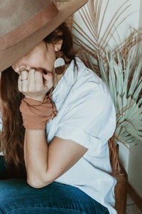 Raw Silk Bandana Naturally Dyed - Unisex Neckerchief