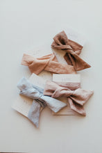 Load image into Gallery viewer, Organic Linen Hair Tie - Naturally Dyed Headbands
