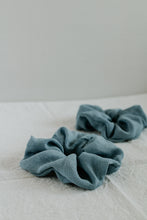 Load image into Gallery viewer, Plant Dyed Silk Scrunchies - Eco friendly gift: plastic free ties
